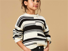 Kids ONLY tofu/black bean knit sweater